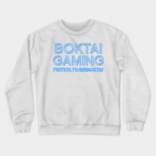 Mr. Boktai / Boktai Gaming Font Logo Crewneck Sweatshirt